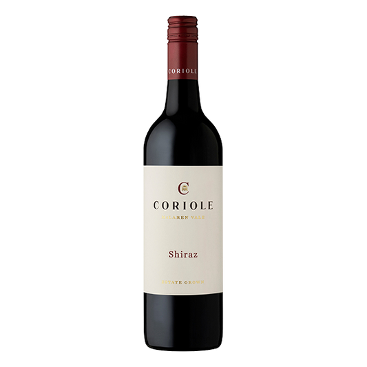 Coriole Estate Shiraz, a balanced and expressive McLaren Vale red with dark berries, spice, and smooth oak integration.